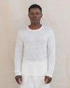 BASERANGE round neck long sleeve T-shirt soft skin-friendly comfortable France BAS-TOSLS-JL-SU25-EDRU